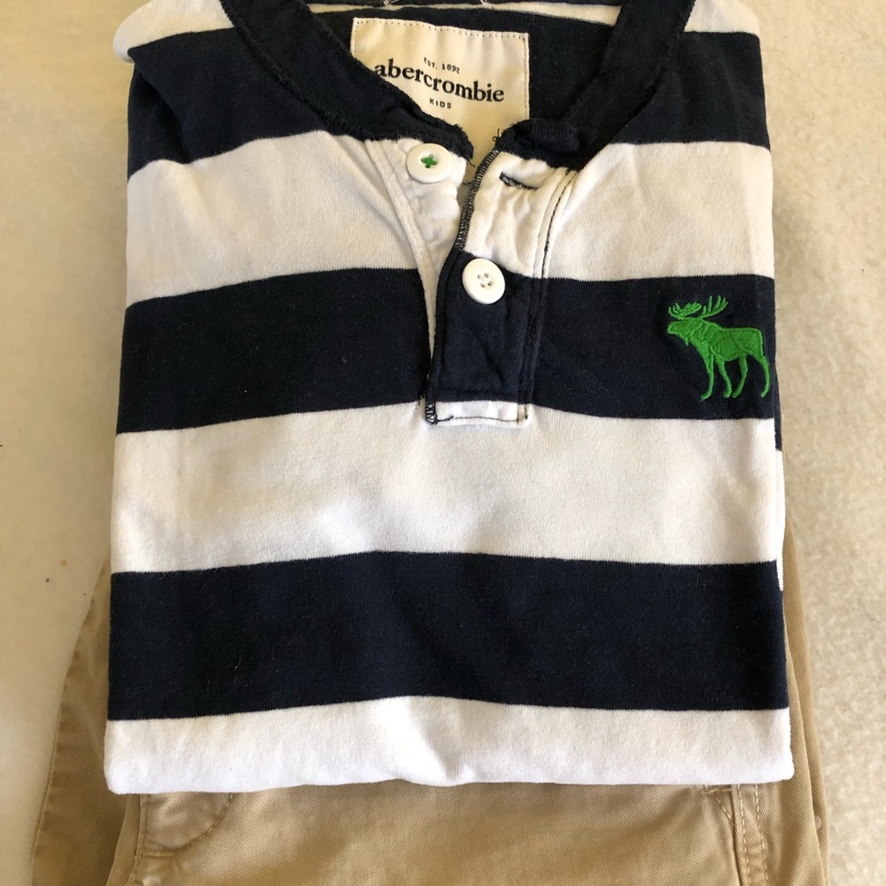 Boys Set Abercrombie Kids Shirt and Shorts 16/XL